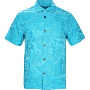 Havana Breeze Men's Aloha Hawaiian Silk Blend Shirt